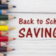 Back to school savings tips